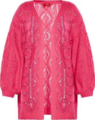 Produktbild von SWIRLY damen strickjacke - pink, M