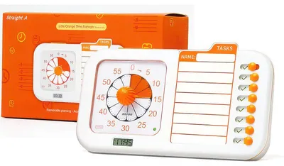 Produktbild von ADHD Timer für Kinder 3-in-1 visuell – Mit Planungsboard Aufgaben Timer To-Do-Liste & Zeitplan | Autismus Hilfsmittel für Klassenzimmer