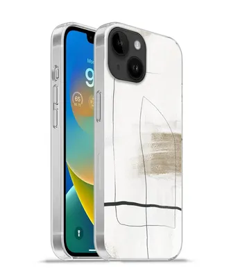 Produktbild von MuchoWow® Handyhülle Schutzhülle Hülle für Apple iPhone 14 - Softcase Farbe - Minimalismus - Schwarz Silikon Softcase Handy Hülle - Mobiltelefonhülle