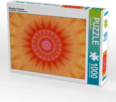 Produktbild von Calvendo Mandala Fantasie 1000 Teile Puzzle quer 640x480mm, Bässler Christine; 7420742