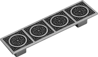 Obrázek produktu pro Rukojeť UR29, niklová patina, 96 mm