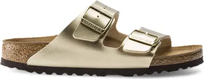 Produktbild von Birkenstock Damen Hausschuhe 1016111 Farbe: Gold Größe: 41