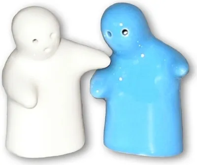 Produktbild von Salz & Pfeffer Geister blau/weiss