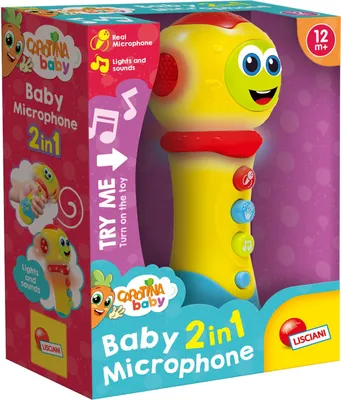 Obrázek produktu pro Carotina Baby - Dtsk Mikrofn 2 In 1