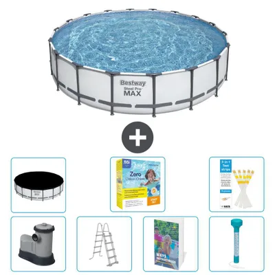 Produktbild von Bestway Steel Pro MAX Rund - 549x122 cm - 6-teilig S532