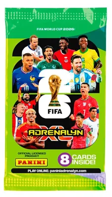 Produktbild von Panini FIFA World Cup 2026 Adrenalyn XL Sammelkarten-Set (8 Karten)