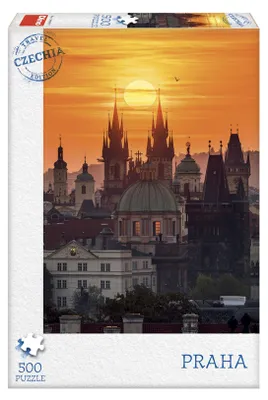 Produktbild von DINO Puzzle Prag Einhundert Jahre 500 dlks