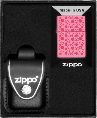 Produktbild von ZIPPO Feuerzeug-Set POLKA DOT DESIGN Geschenk No3