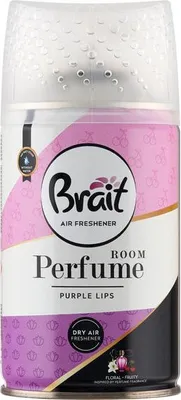 Obrázok produktu pre BRAIT Vôňa do interiéru Automatický osviežovač vzduchu Náhradná náplň Fialové pery 250 ml