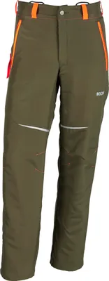 Produktbild von KOX Schnittschutzhose Vento 3.0 Grün/Orange Größe 52 | Typ A | KWF-Standard