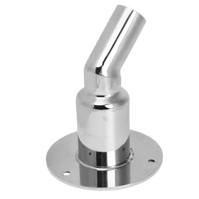 Obrázok produktu pre Thru Hull Exhaust Skin 316 z nehrdzavejúcej ocele zrkadlo leštené 24 mm OD pre dieselové vykurovacie zariadenie Marine Truck Bend