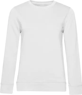 Image de B&C Sweatshirt femme, en coton bio BC4721 (2XL) (Blanc)