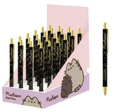 Image de Stylo automatique Pusheen or (24pcs)