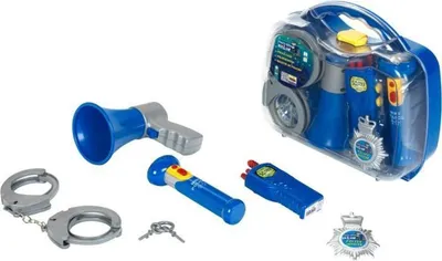 Immagine prodotto di Police Briefcase - KLEIN - 8874 - With Electronic Flashlight and Accessories - From 3 years old