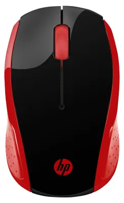 Immagine prodotto di HP Maus 200 Kabellos USB-A 3-Tasten Rot