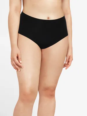 Image de Chantelle slip softstretch taille haute noir femme (1XL-4XL)