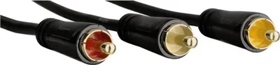 Produktbild von Hama Videokabel mit SCART-Stecker und 3 Cinch-Steckern, 1,5 m