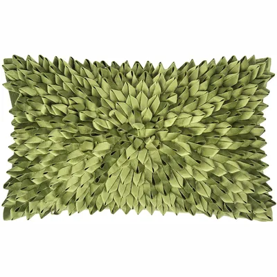 Produktbild von PAD Sentiment, Grün, Polyester, Einfarbig, Maschinenwäsche, 30 °C, 50 x 30 cm