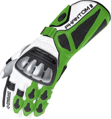 Produktbild von Held Phantom II Motorrad Handschuhe, weiß/grün, 8,5 (M)