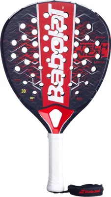Productafbeelding van Babolat Air Vertuo, Zwart, Rood, Wit, Donkergrijs, EVA (ethyleen-vinylacetaat), Glasvezel, Geschikt voor elk geslacht, Hard, 38 mm, 355 g