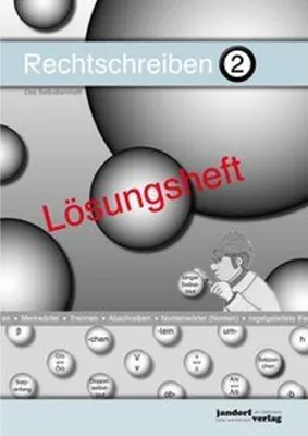 Produktbild von Rechtschreiben 2 (Lösungsheft)