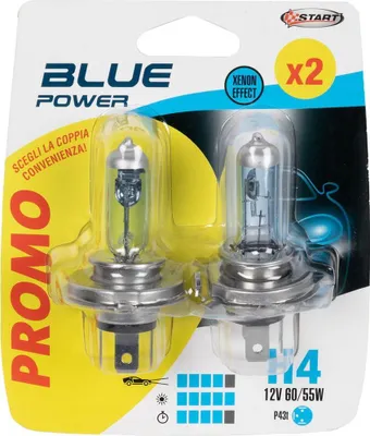 Productafbeelding van START: Set van 2 H1 12V 60/55W P14.5s halogeen koplampen