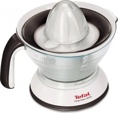 Produktbild von Tefal Vitapress ZP3001, Grau, Weiß, 0,6 l, Kunststoff, Kunststoff, 25 W, 4 Stück(e)