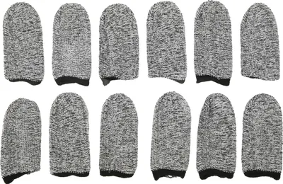 Produktbild von 12 Stück Hunde-Fingerbürste, 360º Rundum-Umrandung, bequeme, waschbare Hunde-Fingerzahnbürste für die Zahnreinigung von Haustieren, Mundpflege