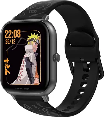 Produktbild von abyx Smartwatch Fit Touch 3 Naruto Uzumaki space grau