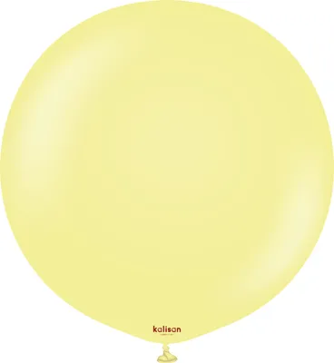 Immagine prodotto di Macaron Kalisan Palloncini in lattice Giallo, giallo, 45 cm, 25 pezzi.