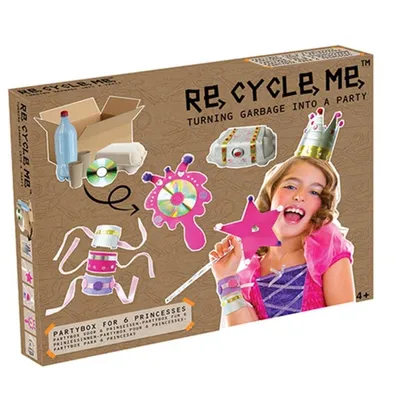 Produktbild von Re-Cycle-Me Partybox Prinzessin - Bastelset Re-Cycle-Me