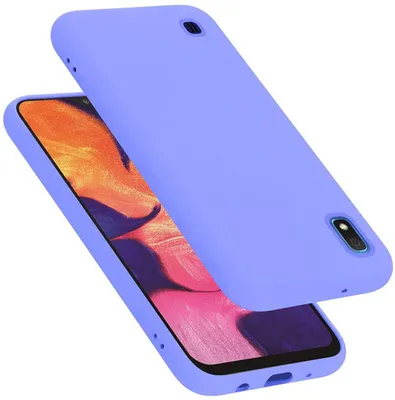 Produktbild von Cadorabo Schutzhülle für Samsung Galaxy A10 / M10 Hülle in Lila Handyhülle Case Cover TPU Etui