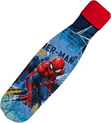 Produktbild von EUROtronic Spider-Man-Wasserflasche, Blau, 500 ml, Tägliche Nutzung, Mehrfarbig, Kind, Junge, Rot