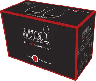 Image de RIEDEL 7414/0'O Cabernet/Merlot - Verres à vin - cristallin - 600 ml, Couleur:Transparent