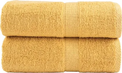 Zdjęcie produktu dla Ręczniki toaletowe Premium, SOLUND 2 szt., złote, 30x30 cm, 600 g/m²