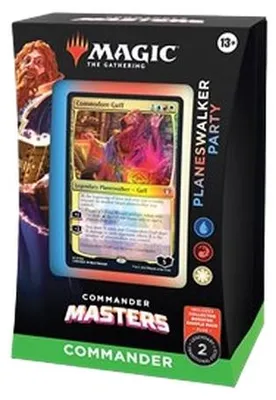 Immagine prodotto di Magic: The Gathering Commander Masters: Planeswalker Party Commander Deck
