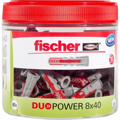 Produktbild von fischer DUOPOWER 8 x 40 Runddose
