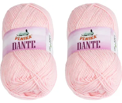 Obrázek produktu pro SET 2ks - Příze DANTE - 100 g, 160 m - Růžová