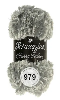 Produktbild von Scheepjes Furry Tales 100g Big Bad Wolf 979