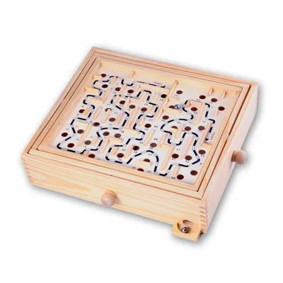 Obrázok produktu pre drevený labyrint 35,5 x 30 cm prázdny