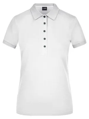 Produktbild von James and Nicholson - Poloshirt für Damen LT2278 (S) (Weiß)