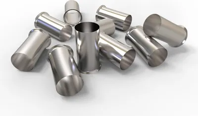 Produktbild von 100 AUPROTEC Aderendhülsen 25 mm² unisoliert blank Kabelendhülsen