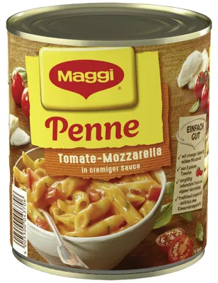 Obrázek produktu pro Maggi Penne Tomate Mozzarella Nudel Eintopf in cremiger Sauce 810g