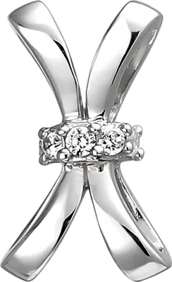 Produktbild von JOBO Anhänger 925 Sterling Silber 5 Zirkonia Silberanhänger