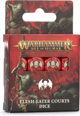Zdjęcie produktu dla Games Workshop 91-67, Zestaw kostek do gry, Czerwony, 16 szt.