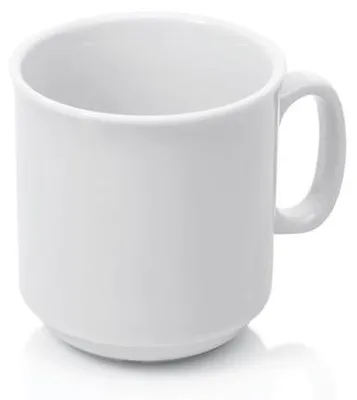 Produktbild von 36x Becher Tasse, 300 ml, weiß, Porzellan, Kaffeetasse