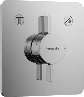 Obrázok produktu pre Hansgrohe DuoTurn Q zmiešavacia batéria pod omietku chróm, 2 spotrebiče, 1 ks.