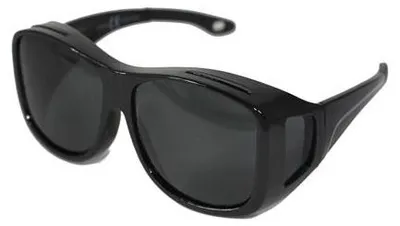 Produktbild von Polarisierte Überzieh Sonnenbrille Überziehbrille Überbrille Fit Over BM5005 farbe SCHWARZ