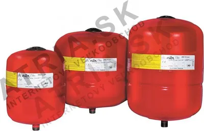 Produktbild von Druckausdehnungsgefäß – Heiz- und Kühlsysteme – 24 l; 10 bar; 3/4"; zur Wandmontage