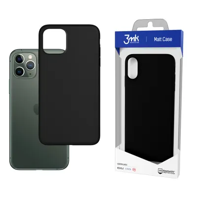 Produktbild von 3MK Matt Case, Mantelhülle, Apple, iPhone 12/1, 15,5 cm (6.1"), Schwarz